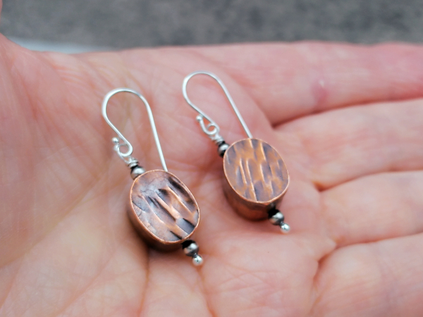 EC-6 Hollow Copper Bead Earrings EC-6 Hollow Copper Bead Earrings