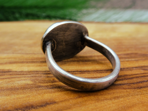 RS-3 Golden Hills Turquoise and Sterling Silver Ring