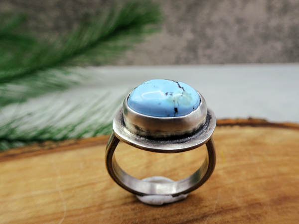 RS-3 Golden Hills Turquoise and Sterling Silver Ring
