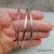 BS-60 Set of 3 Sterling Silver Bangles