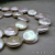 NS-137 Hand Knotted Freshwater Coin Pearl Necklace