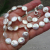 NS-137 Hand Knotted Freshwater Coin Pearl Necklace