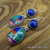 ES-192 Inlay Gemstones with Lapis Lazuli and Sterling Silver Earrings ES-192 Inlay Gemstones with Lapis Lazuli and Sterling Silver Earrings