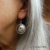 ES-174 Layered Concho Drop Earrings