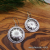 ES-174 Layered Concho Drop Earrings