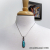 NS-114 Natural Royston Turquoise and Sterling Silver Necklace