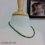 NG-5 Sonoran Lime Turquoise and Gold Fill Necklace and Earrings Set
