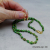 NG-5 Sonoran Lime Turquoise and Gold Fill Necklace and Earrings Set