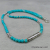 NS-149 Kingman Turquoise and Sterling Silver Necklace and Earrings
