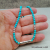NS-149 Kingman Turquoise and Sterling Silver Necklace and Earrings