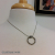 NS-150 Sterling Silver Wire Wrapped Pendant
