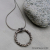 NS-150 Sterling Silver Wire Wrapped Pendant