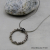 NS-150 Sterling Silver Wire Wrapped Pendant