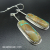 ES-62 Royston Ribbon Turquoise and Sterling Silver Earrings