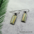 ES-169 Royston "Ribbon" Turquoise and Sterling Silver Earrings