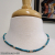 NS-127 Yungai Turquoise Necklace with Shiny Sterling Silver Beads