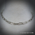 NS-124 Sterling Silver Paper Clip Chain Necklace NS-124 Sterling Silver Paper Clip Chain Necklace