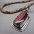 NS-125 Rhodochrosite and Sterling Silver Necklace and Pendant NS-125 Rhodochrosite and Sterling Silver Necklace and Pendant
