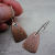 EC-5 Textured Copper Shield Earrings