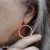 ES-172 Twisted Sterling Silver Hoops - Shiny ES-172 Twisted Sterling Silver Hoops - Shiny
