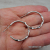 ES-183 Twisted Sterling Silver Post-Style Hoops