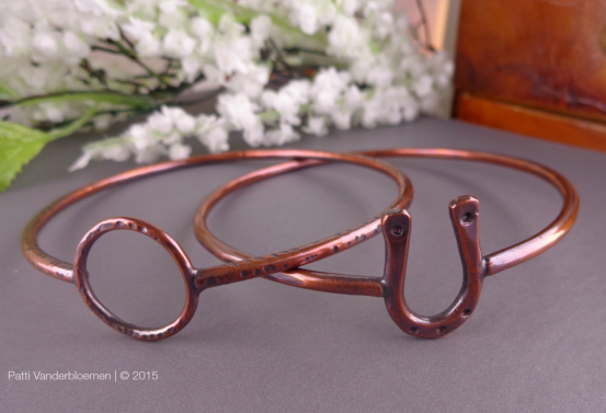 Soldered Copper Bangles