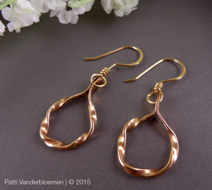 Twisted Gold Filled Hoops