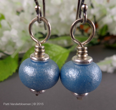 Artisan Shimmer Lampwork Earrings