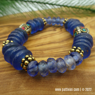 Blueberry Quartz Bracelet