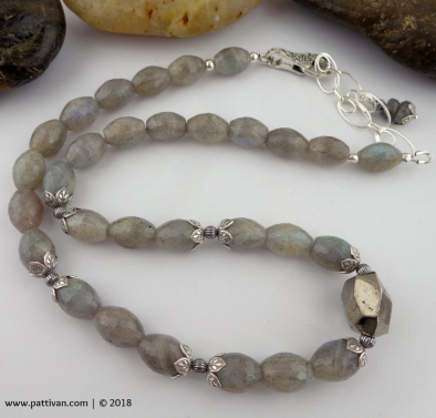 Faceted Labradorite Necklace
