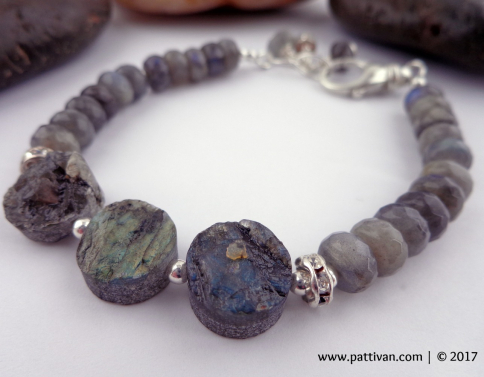 Sterling Silver Labradorite Bracelet