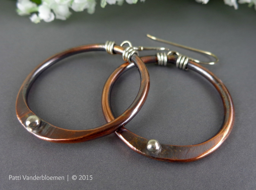 Mixed Metal Hoops