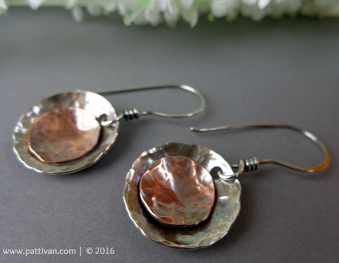 Mixed Metal Earrings