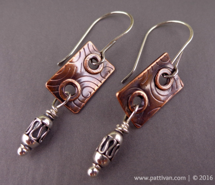 Mixed Metal Earrings