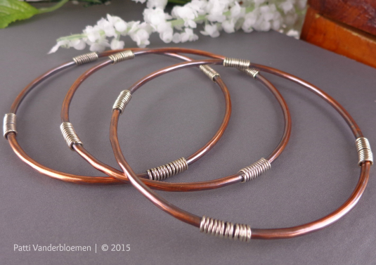 Mixed Metal Stacking Bangles