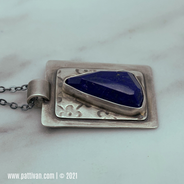 NS-1 Lapis Lazuli Pendant Necklace