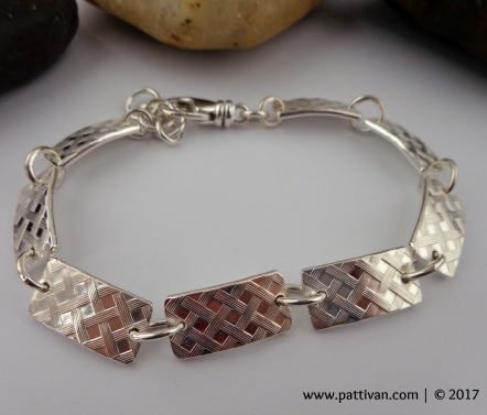 sterling_basketweave_link_bracelet_by_patti_vanderbloemen