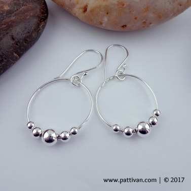 Sterling Silver Hoop Earrings