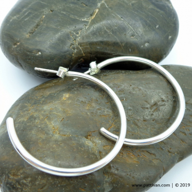 Sterling Silver Hoops