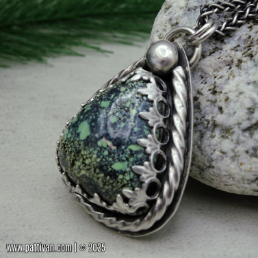 Turquoise and Sterling Silver Necklace