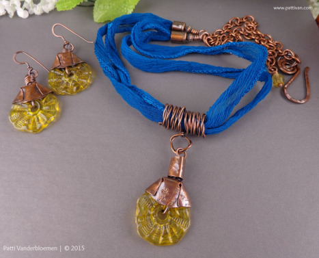 Copper, Silk, and Artisan Lampwork