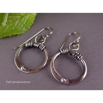 Sterling Silver - Tiny Hoop Earrings