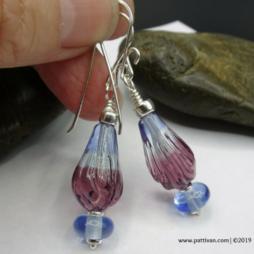 Artisan Glass and Sterling Silver