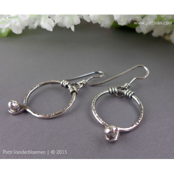 Everyday-Wear Sterling Silver Hoops