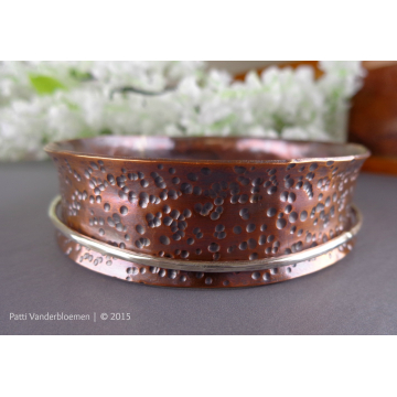 Mixed Metal Spinner Bracelet