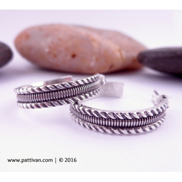 Sterling Silver Hoops