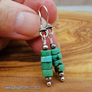 Sterling and Turquoise Earrings