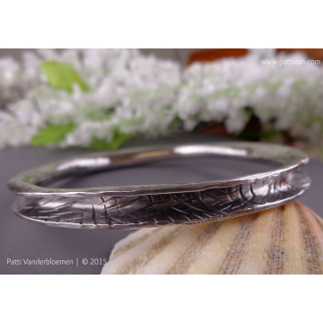 Sterling Anticlastic Bangle