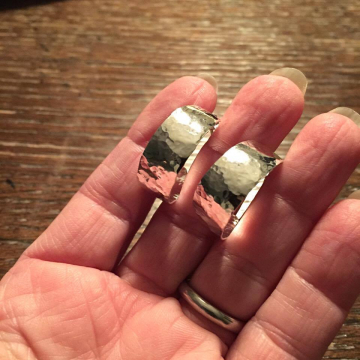 Sterling Synclastic Hoops